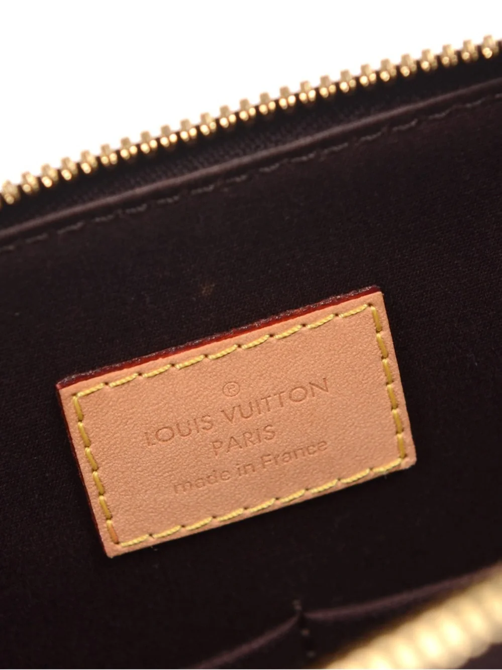 ♥️Louis Vuitton Black Alma PM red leather shoulder bag♥️
